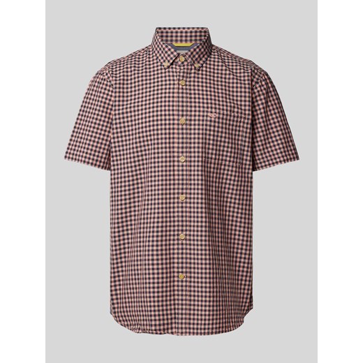 Koszula casualowa o kroju regular fit z kołnierzykiem typu button down ze sklepu Peek&Cloppenburg  w kategorii Koszule męskie - zdjęcie 170407723