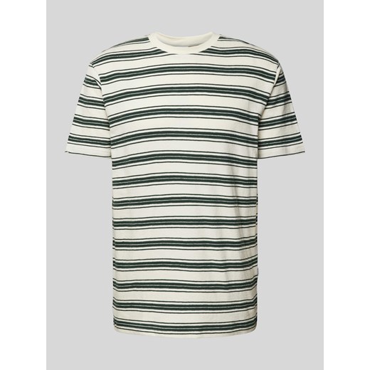 T-shirt w paski ze sklepu Peek&Cloppenburg  w kategorii T-shirty męskie - zdjęcie 170407732