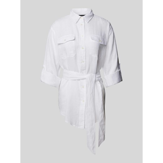 Bluzka z kieszeniami na piersi ze sklepu Peek&Cloppenburg  w kategorii Koszule damskie - zdjęcie 170407970