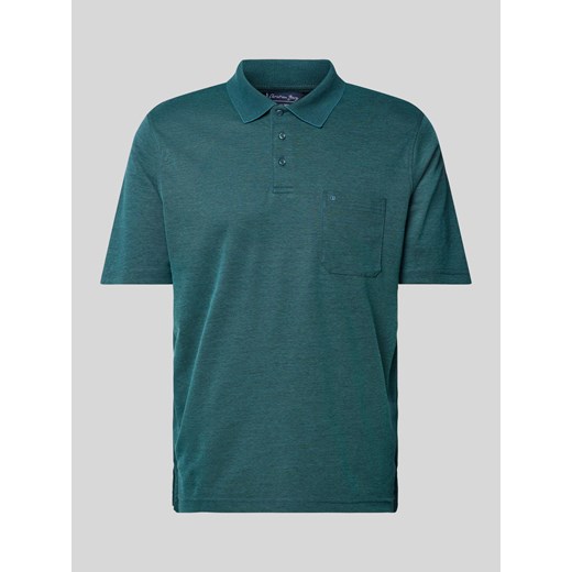 Koszulka polo o kroju regular fit z kieszenią na piersi ze sklepu Peek&Cloppenburg  w kategorii T-shirty męskie - zdjęcie 170407993
