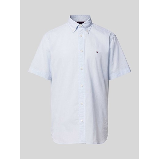 Koszula biznesowa o kroju regular fit z kołnierzykiem typu kent ze sklepu Peek&Cloppenburg  w kategorii Koszule męskie - zdjęcie 170408000