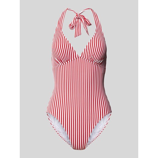 Kostium kąpielowy z wiązaniem na szyi model ‘SILVANCE BEACH’ ze sklepu Peek&Cloppenburg  w kategorii Stroje kąpielowe - zdjęcie 170408103