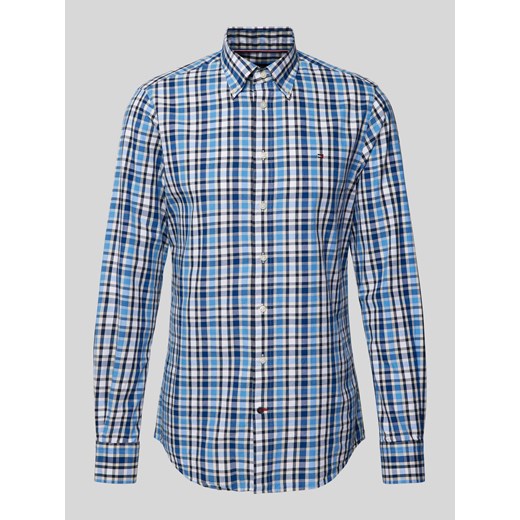 Koszula biznesowa ze wzorem w kratę ze sklepu Peek&Cloppenburg  w kategorii Koszule męskie - zdjęcie 170408151