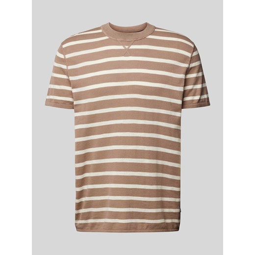 T-shirt z okrągłym dekoltem model ‘Peer’ ze sklepu Peek&Cloppenburg  w kategorii T-shirty męskie - zdjęcie 170408482