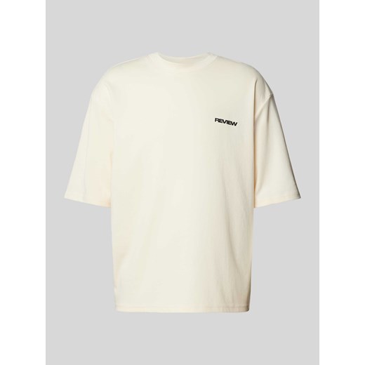 T-shirt z nadrukiem z logo ze sklepu Peek&Cloppenburg  w kategorii T-shirty męskie - zdjęcie 170408484
