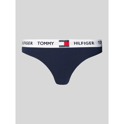 Stringi z paskiem z logo model ‘THONG’ Tommy Hilfiger M Peek&Cloppenburg 