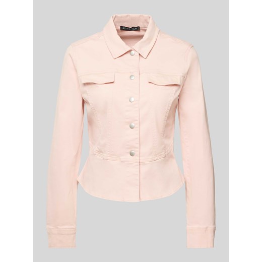 Żakiet z tkaniny stylizowanej na denim ze sklepu Peek&Cloppenburg  w kategorii Marynarki damskie - zdjęcie 170408733