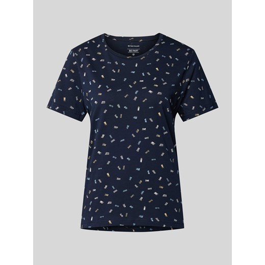 T-shirt z okrągłym dekoltem ze sklepu Peek&Cloppenburg  w kategorii Bluzki damskie - zdjęcie 170408822