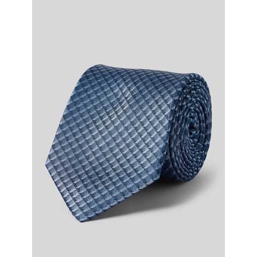 Krawat jedwabny ze wzorem na całej powierzchni ze sklepu Peek&Cloppenburg  w kategorii Krawaty - zdjęcie 170409010