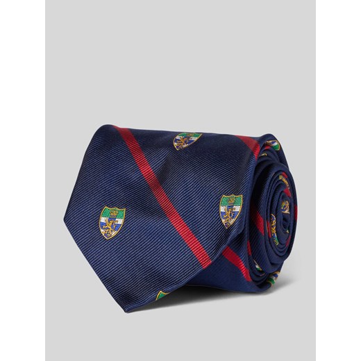 Krawat z czystego jedwabiu ze sklepu Peek&Cloppenburg  w kategorii Krawaty - zdjęcie 170409093