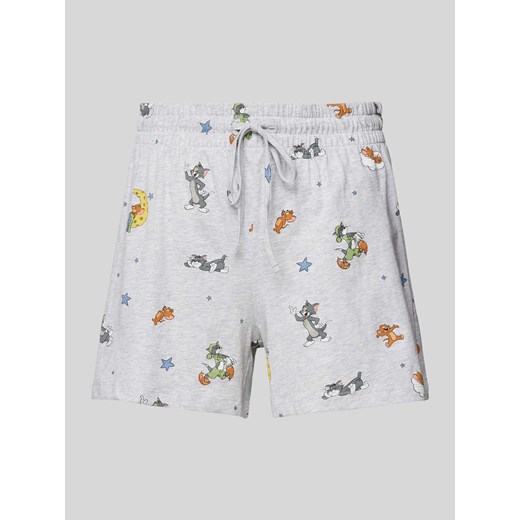 Szorty od piżamy o luźnym kroju z nadrukiem Tom&Jerry® ze sklepu Peek&Cloppenburg  w kategorii Piżamy damskie - zdjęcie 170409142
