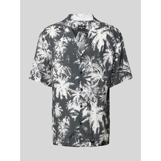 Koszula casualowa o kroju regular fit z nadrukiem na całej powierzchni model ‘Cliro’ ze sklepu Peek&Cloppenburg  w kategorii Koszule męskie - zdjęcie 170409203