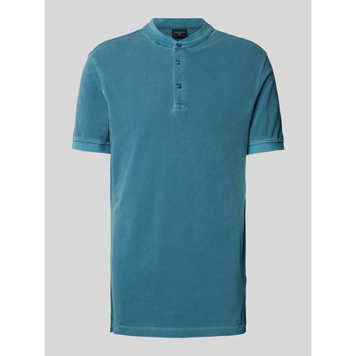 Koszulka polo o kroju regular fit ze stójką model ‘Phillip’ ze sklepu Peek&Cloppenburg  w kategorii T-shirty męskie - zdjęcie 170409301