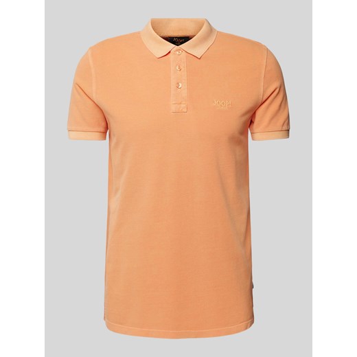 Koszulka polo o kroju regular fit w jednolitym kolorze model ‘Ambrosio’ ze sklepu Peek&Cloppenburg  w kategorii T-shirty męskie - zdjęcie 170409481