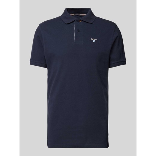 Koszulka polo z krótką listwą guzikową ze sklepu Peek&Cloppenburg  w kategorii T-shirty męskie - zdjęcie 170409524