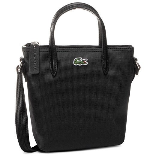 Torebka Lacoste Xs Shopping Cross Bag NF2609PO Black 000 ze sklepu eobuwie.pl w kategorii Torby Shopper bag - zdjęcie 170412884