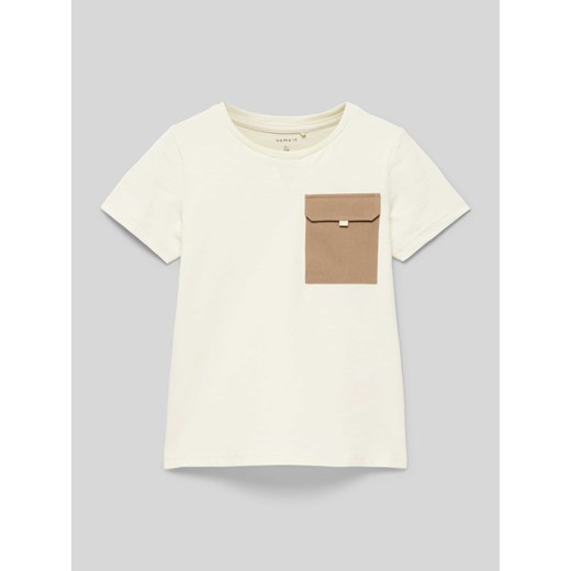 T-shirt z kieszenią na piersi model ‘DREW’ ze sklepu Peek&Cloppenburg  w kategorii T-shirty chłopięce - zdjęcie 170413300