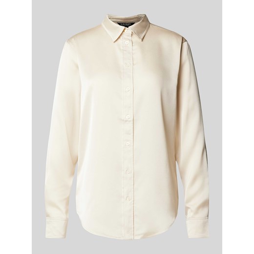 Bluzka w jednolitym kolorze ze sklepu Peek&Cloppenburg  w kategorii Koszule damskie - zdjęcie 170413313