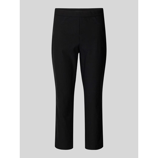 Spodnie w jednolitym kolorze model ‘LOLI’ ze sklepu Peek&Cloppenburg  w kategorii Spodnie damskie - zdjęcie 170413391