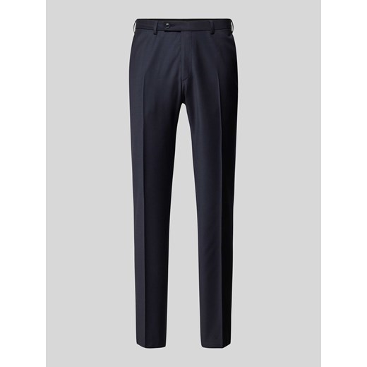 Spodnie do garnituru o kroju slim fit z mieszanki żywej wełny model ‘Franco’ ze sklepu Peek&Cloppenburg  w kategorii Spodnie męskie - zdjęcie 170413404