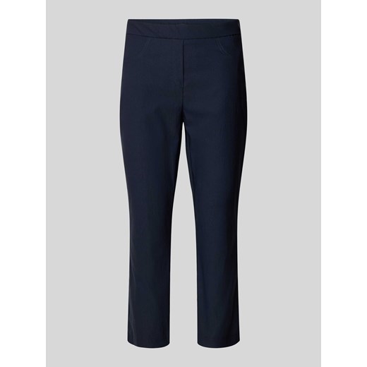 Spodnie w jednolitym kolorze model ‘LOLI’ ze sklepu Peek&Cloppenburg  w kategorii Spodnie damskie - zdjęcie 170413492