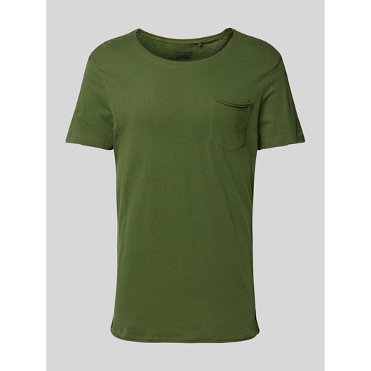 T-shirt z kieszenią na piersi model ‘NOEL’ ze sklepu Peek&Cloppenburg  w kategorii T-shirty męskie - zdjęcie 170413513