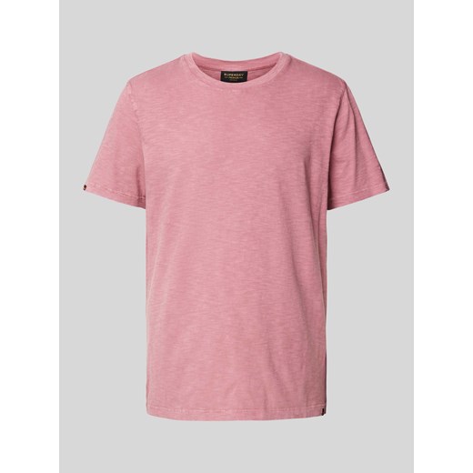 T-shirt w jednolitym kolorze ze sklepu Peek&Cloppenburg  w kategorii T-shirty męskie - zdjęcie 170413550