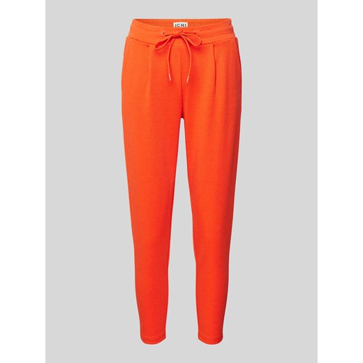Spodnie dresowe o kroju slim fit z tunelem model ‘KATE’ ze sklepu Peek&Cloppenburg  w kategorii Spodnie damskie - zdjęcie 170413692