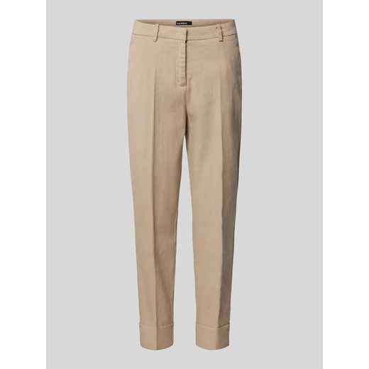 Spodnie sportowe o skróconym kroju regular fit model ‘KRYSTAL’ ze sklepu Peek&Cloppenburg  w kategorii Spodnie damskie - zdjęcie 170413714