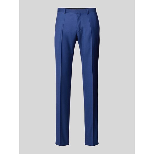 Spodnie do garnituru o kroju slim fit w kant ze sklepu Peek&Cloppenburg  w kategorii Spodnie męskie - zdjęcie 170413763