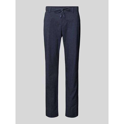 Spodnie z detalem z logo model ‘MAXTON’ ze sklepu Peek&Cloppenburg  w kategorii Spodnie męskie - zdjęcie 170413910