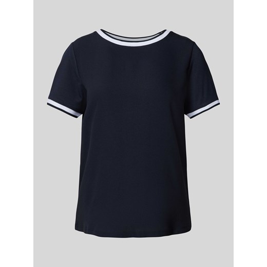 T-shirt z paskami w kontrastowym kolorze ze sklepu Peek&Cloppenburg  w kategorii Bluzki damskie - zdjęcie 170413912