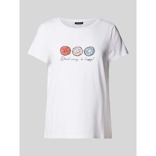 T-shirt z nadrukowanym motywem ze sklepu Peek&Cloppenburg  w kategorii Bluzki damskie - zdjęcie 170413954