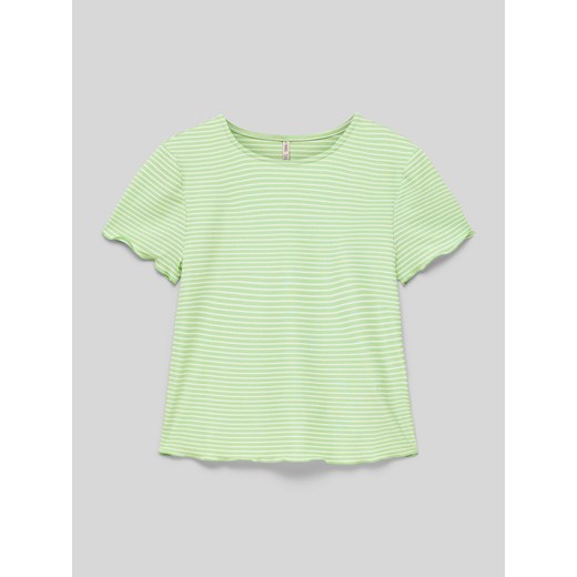 T-shirt ze wzorem w paski model ‘WILMA LIFE’ ze sklepu Peek&Cloppenburg  w kategorii Bluzki dziewczęce - zdjęcie 170414140