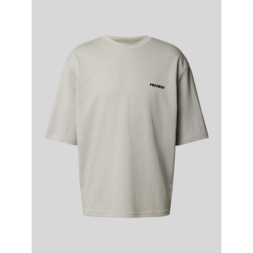 T-shirt z detalem z logo ze sklepu Peek&Cloppenburg  w kategorii T-shirty męskie - zdjęcie 170414243