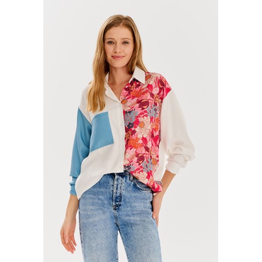 Oversizowa koszula Flores XS/S ze sklepu NAOKO w kategorii Koszule damskie - zdjęcie 170414780