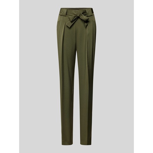 Spodnie z zakładkami w pasie ze sklepu Peek&Cloppenburg  w kategorii Spodnie damskie - zdjęcie 170417190