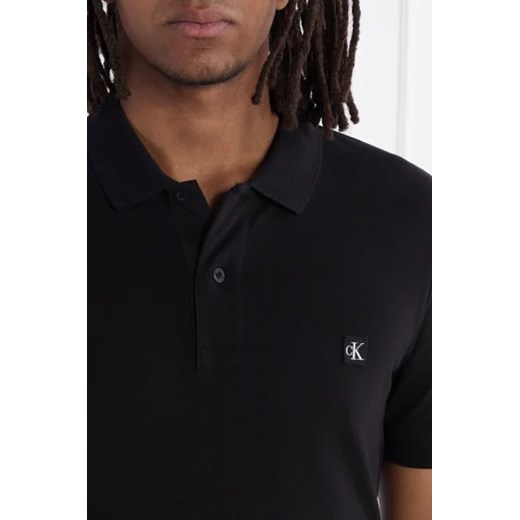 T-shirt męski Calvin Klein casualowy z krótkimi rękawami
