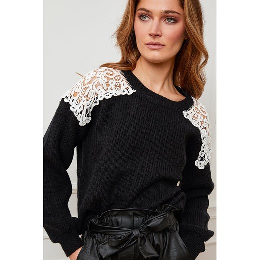 Joséfine Sweter &quot;Jeremias&quot; w kolorze czarnym Joséfine S wyprzedaż Limango Polska
