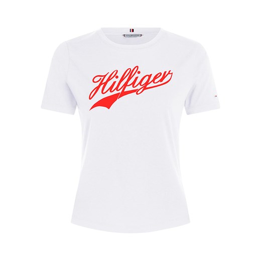 Tommy Hilfiger Koszulka w kolorze białym ze sklepu Limango Polska w kategorii Bluzki damskie - zdjęcie 170423341