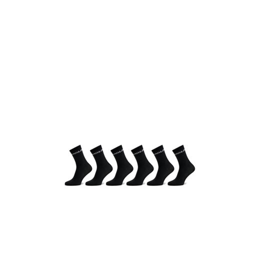 Jack&Jones Junior Zestaw 5 par wysokich skarpet dziecięcych Basic 12219499 Czarny ze sklepu MODIVO w kategorii Skarpetki dziecięce - zdjęcie 170424412
