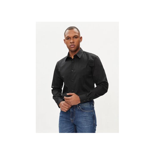 Guess Koszula Sunset M1YH20 W7ZK1 Czarny Slim Fit ze sklepu MODIVO w kategorii Koszule męskie - zdjęcie 170424513