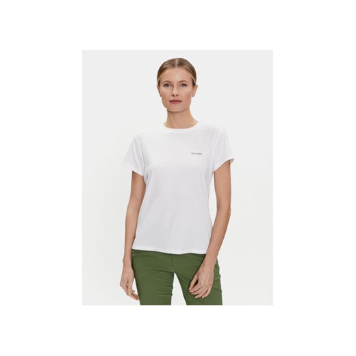 Columbia T-Shirt Sun Trek™ Graphic 1931753 Biały Regular Fit ze sklepu MODIVO w kategorii Bluzki damskie - zdjęcie 170424654