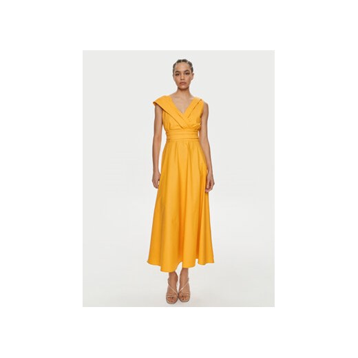 Marella Sukienka letnia Galizia 2413221212 Pomarańczowy Regular Fit ze sklepu MODIVO w kategorii Sukienki - zdjęcie 170424660