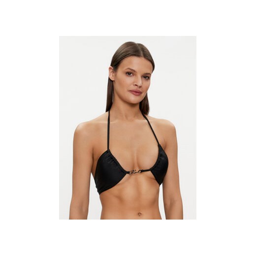 KARL LAGERFELD Góra od bikini 241W2209 Czarny ze sklepu MODIVO w kategorii Stroje kąpielowe - zdjęcie 170424780