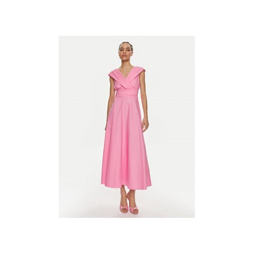 Marella Sukienka letnia Galizia 2413221212 Różowy Regular Fit ze sklepu MODIVO w kategorii Sukienki - zdjęcie 170424863