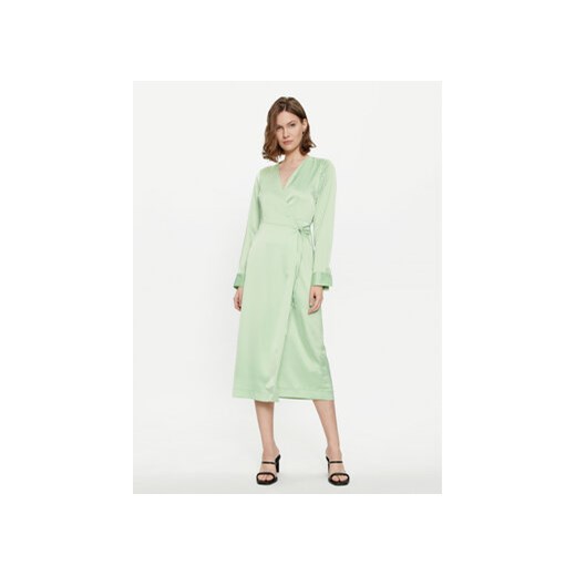 YAS Sukienka codzienna Pella 26030740 Zielony Regular Fit ze sklepu MODIVO w kategorii Sukienki - zdjęcie 170424990