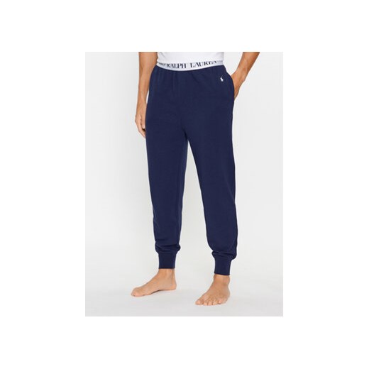 Polo Ralph Lauren Spodnie piżamowe 714899621002 Granatowy Regular Fit ze sklepu MODIVO w kategorii Piżamy męskie - zdjęcie 170425063