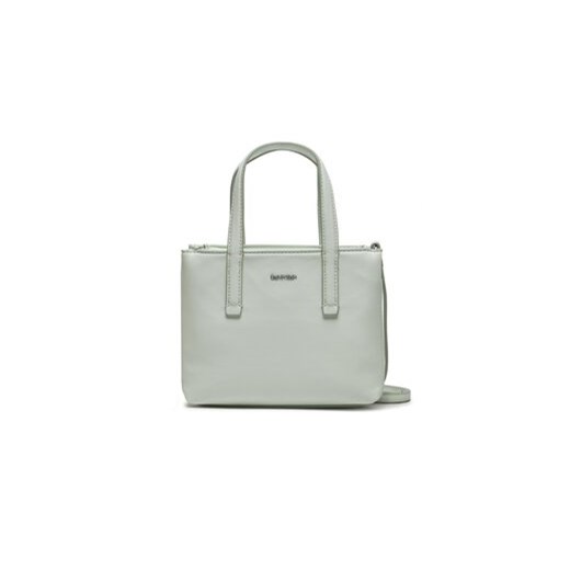 Calvin Klein Torebka Ck Must K60K611675 Zielony ze sklepu MODIVO w kategorii Torby Shopper bag - zdjęcie 170425064
