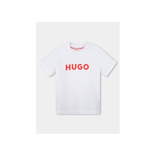 Hugo T-Shirt G00007 S Biały Regular Fit ze sklepu MODIVO w kategorii T-shirty chłopięce - zdjęcie 170425082